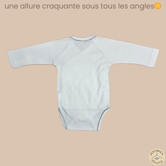 Body blanc - Baby Tex - mixte 3 mois