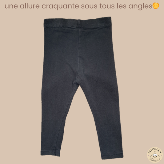 Legging noir - Kiabi - fille 2 ans