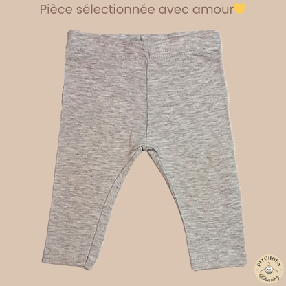 Legging gris - Marque non précisée - fille 3 mois