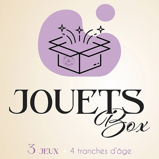 Box jouet 3 jeux